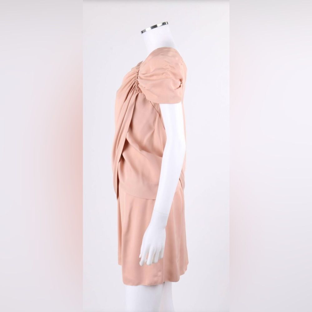 Prada Blush draped cocktail Dress, S - Picture 5 of 8